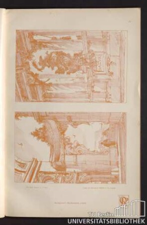 14. Loggia am Meer. - Dekorative Wandmalerei.