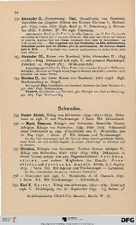 Schweden (Nr. 755-781