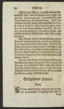 Sechzehntes Capitel.