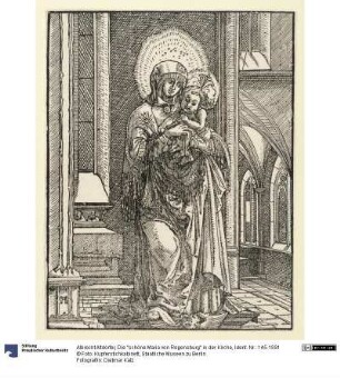 Die "schöne Maria von Regensburg" in der Kirche