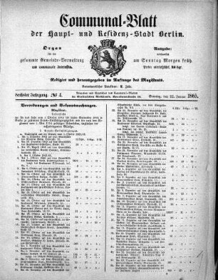 1865,4: No. 4, 22. Januar 1865
