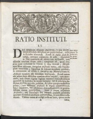 Ratio Instituti