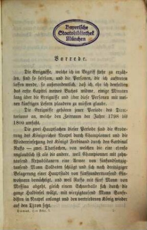La San Felice : Historischer Roman aus der Zeit Neapels während der Franzosen - Herrschaft von Alexander Dumas. Deutsch von A. Kretzschmar, 1