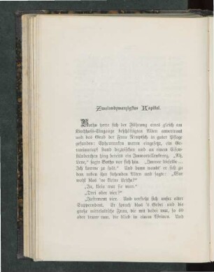 Zweiundzwanzigstes Kapitel.