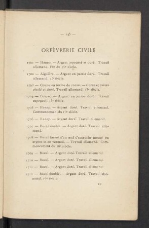Orfèvrerie civile
