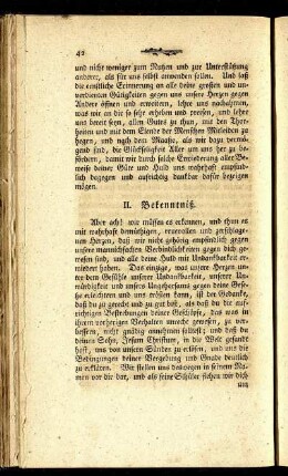 II. Bekenntniß.