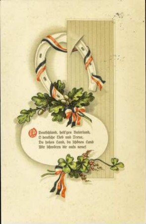 O Deutschland, heil'ges Vaterland, [...]