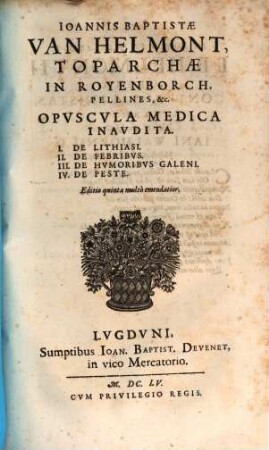 Opuscula medica