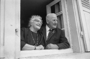 Diamanthochzeit der Eheleute Karl und Luise Kornmann aus Daxlanden