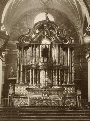La Merced, Hauptaltar (Sammlung Richard Wegner 1869/1931)