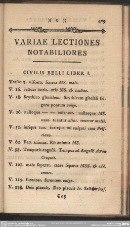 Variae Lectiones Notabiliores