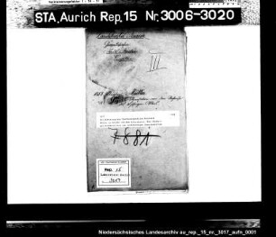 Die Befreiung des Drechslergesellen Reinhard Müller in Norden von dem Erfordernis des 25jährigen Mindestalters zum selbständigen Gewerbebetrieb