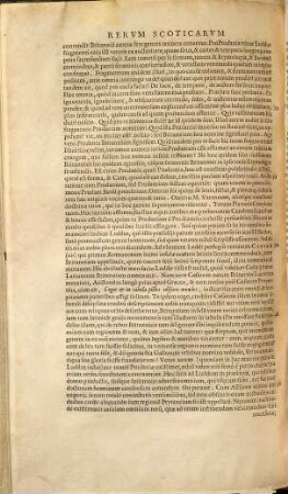 Rervm Scoticarvm Historia : Ad exemplar Alexandri Arbuthneti editum
