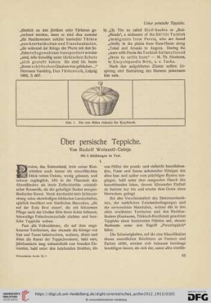 3: Über persische Teppiche