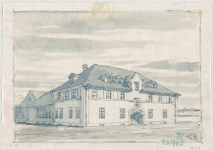 Fischer, Theodor; Nördlingen; Landwirtschaftsschule - Perspektive