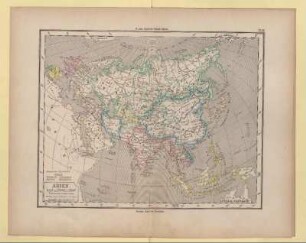 Asien. Politische Uebersicht