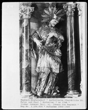 Der heilige Johann von Nepomuk
