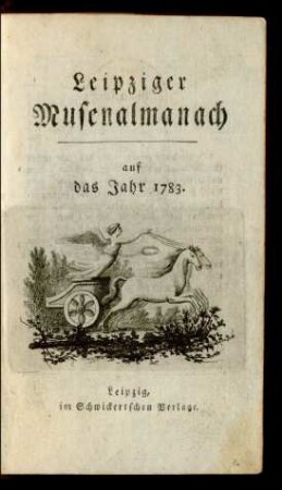 1783: Leipziger Musenalmanach