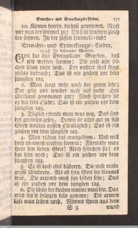 Ermahn- und Erweckungs-Lieder.