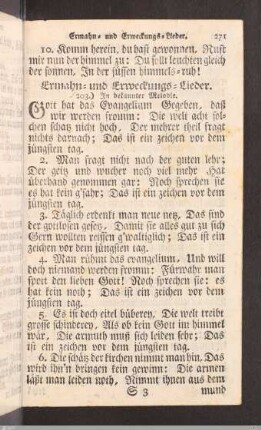 Ermahn- und Erweckungs-Lieder.