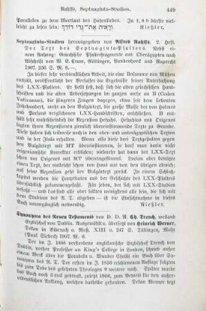 449 [Rezension] Der Text des Septuaginta-Psalters