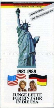 Informationsschrift zum deutsch-amerikanischen Jugendaustausch