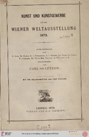 Kunst und Kunstgewerbe auf der Wiener Weltausstellung 1873
