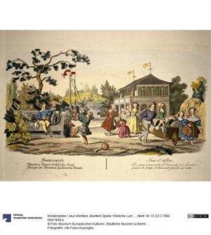 Kinderspiele / Jeux d'enfans. Muntere Spiele, fröhliche Lust ...
