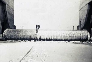 Eiswinter 1956 am Main