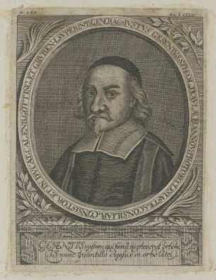 Bildnis des Justus Gesenius