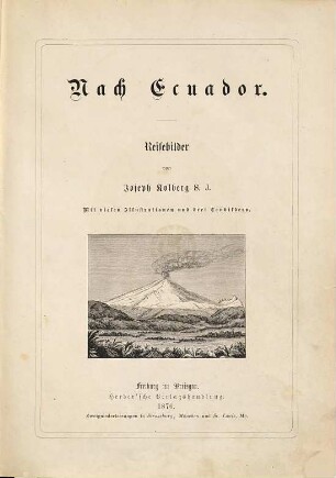 Nach Ecuador : Reisebilder