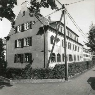 Dresden-Trachau. Wohnsiedlung Bauverein Gartenheim (1926/1927; P. Beck). Wohnhaus, Kronenstraße 40/Ecke Böttgerstraße. Eckansicht
