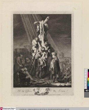 [Die Kreuzabnahme; La Descente de croix]