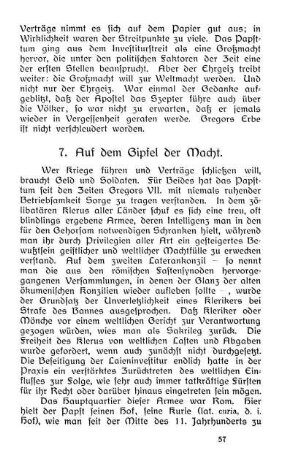 7. Auf dem Gipfel der Macht.