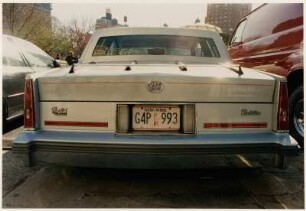 Heck eines Cadillac