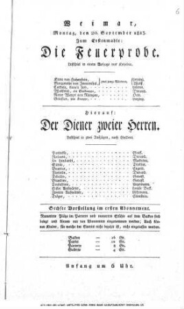 Die Feuerprobe