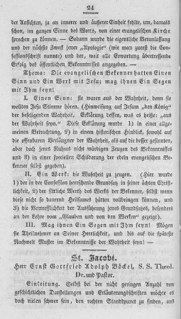 St. Jacobi.