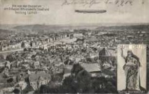 Postkarte zur Erinnerung an die Eroberung von Lüttich