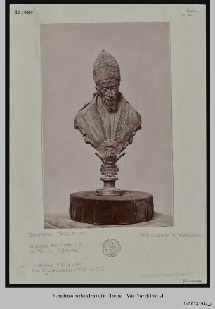 Porträtbüste Papst Gregors XIV.