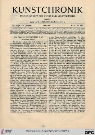 Heft 19 (13. März 1908)