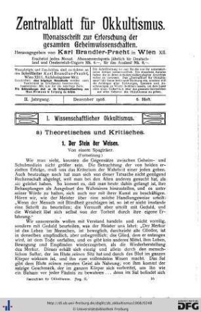 6. Heft (Dez. 1908)
