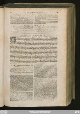 Argumentum Psalmi XX.