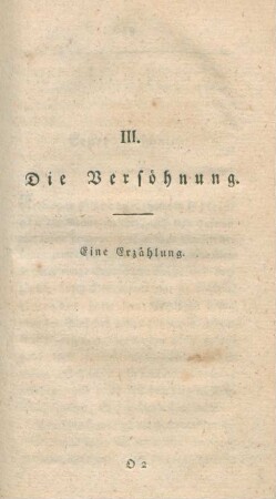 Die Versöhnung