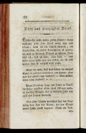 Drey und vierzigster Brief.