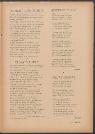 Águas mansas