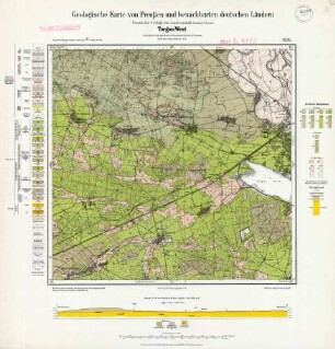 [4443] Torgau-West, Geologische Karte von Preußen und benachbarten deutschen Ländern
