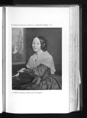 4. Friedrich Wasmann, Bildnis seiner Schwägerin.