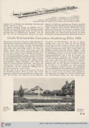 Große Ruhrländische Gartenbau-Ausstellung Essen 1929