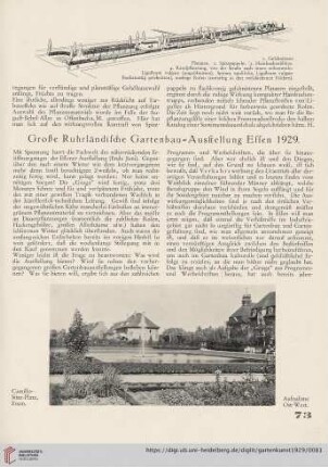 Große Ruhrländische Gartenbau-Ausstellung Essen 1929