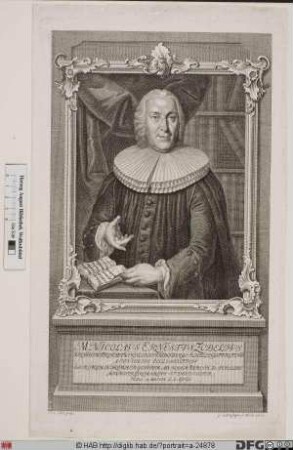 Bildnis Nicolaus Ernst Zobel